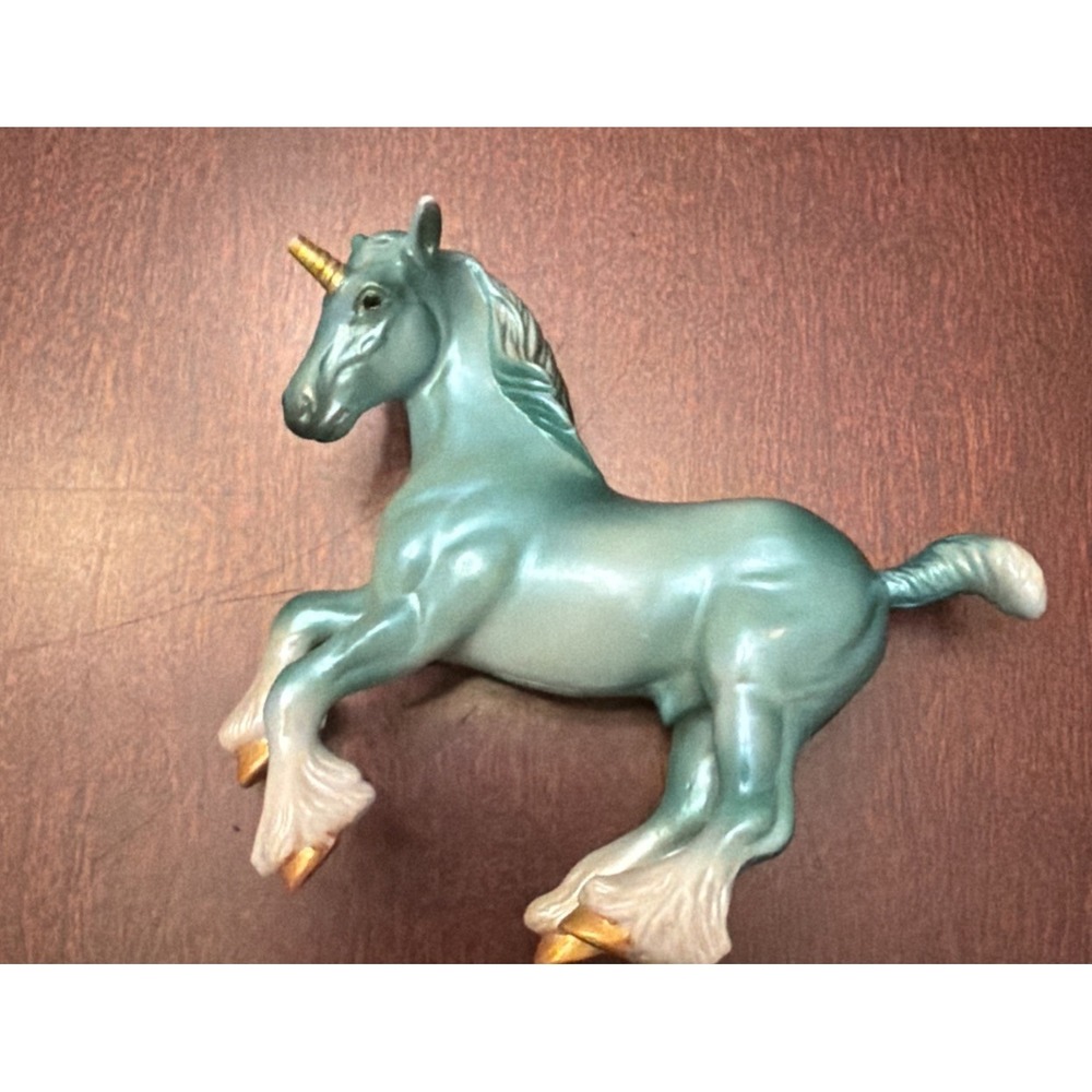 Breyer Horse Stablemate #97268 Unicorn Crazy Surprise Blue Clydesdale G2 Draft